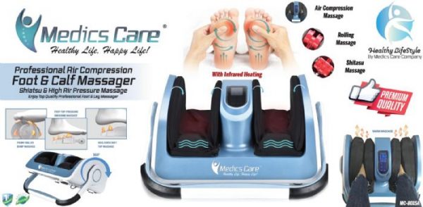 Smart Care MC-8015A מכשיר עיסוי לרגליים מקצועי 3ב-1 בשיטת שיאצו , לחץ כריות...